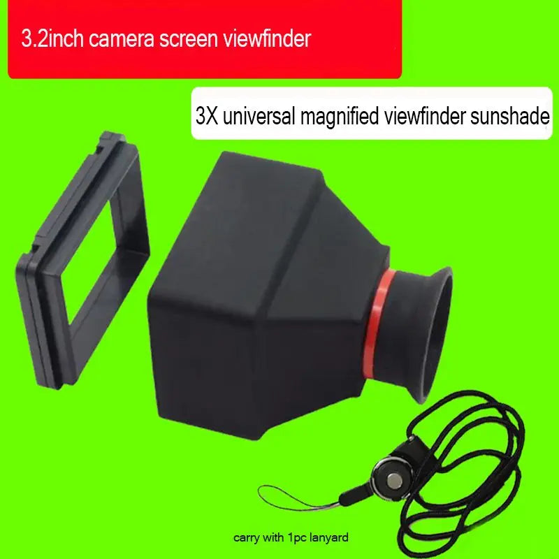 3.2inch LCD Viewfinder 3X Magnifier