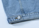 Denim Woman Jacket Winter 2024 Oversize Jean Jacket Long Sleeve Turn-down Collar Female Outerwear Fall Loose Korean Fashion