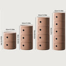 2/3/4/5 layer Nordic Round Bedside Table