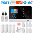 4G wireless security alarm