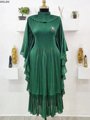 Ruffle Sleeves Loose Dress