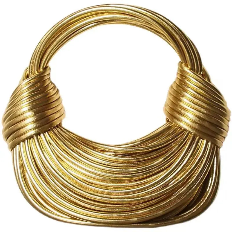 New Gold Luxury Designer Brand Bags