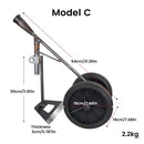 3 in 1 Multifunctional 2Wheels Power-assisted Weeding Scarifying Hoes