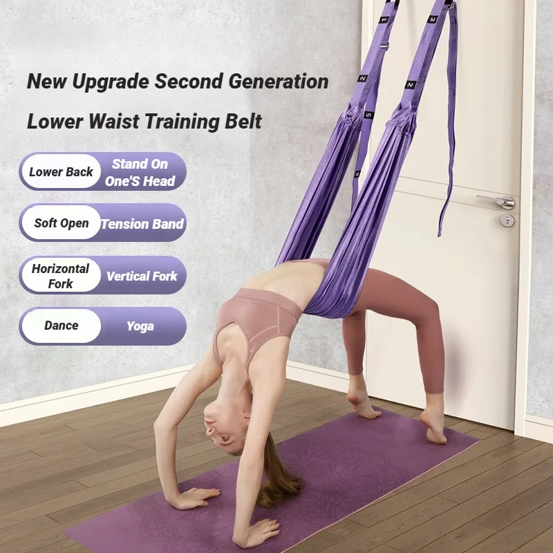 Adjustable Aerial Air Yoga Strap Pull Rope