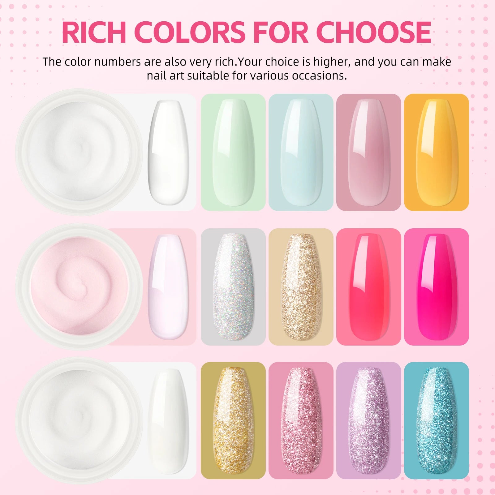 Acrylic Nail Set