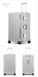 Large Capacity Aluminum Frame Trolley Luggage