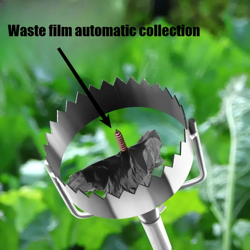 1pc Durable Metal Greenhouse Film Puncher