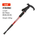 Outdoor Folding Portable Walking Hiking Telescopic Stick