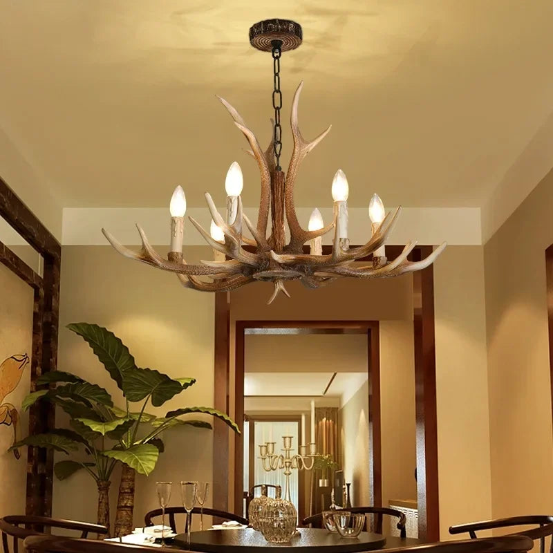 Nordic Antler Pendant Light