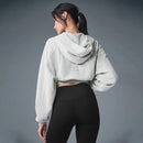 AL New Women's Jacket Yoga Full Zip Jacket Comfortable fashion Outdoor sports Fitness jogging loose casual hoodie