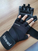 Half Finger Bodybuilding Gym Gloves