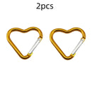 Heart Shape Keychain Clip