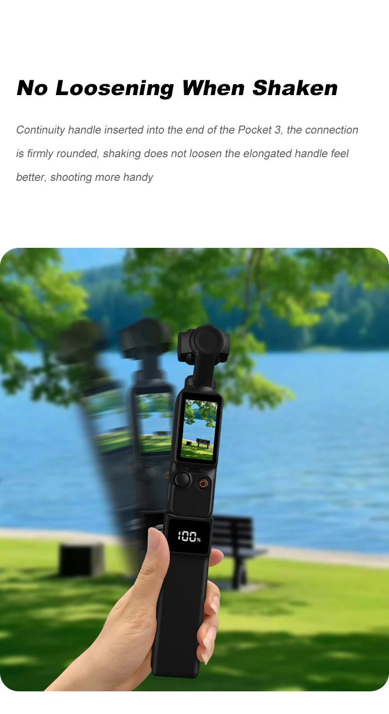 Charging Handle for DJI Osmo Pocket 3