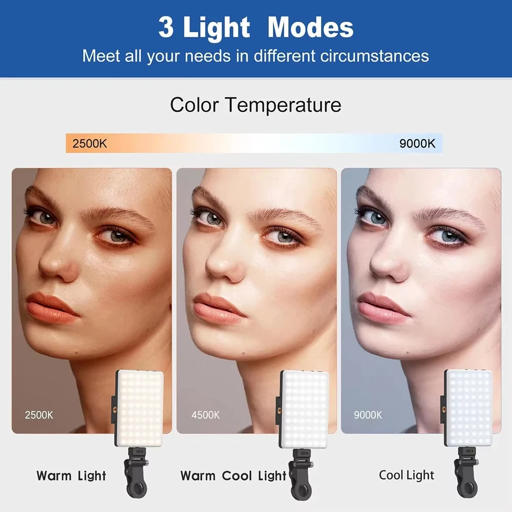 Mini LED Portable Pocket Clip Lamp