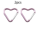 Heart Shape Keychain Clip