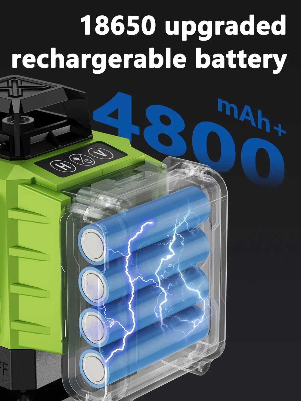 Remote Control 8 Lines 360°Self-leveling Laser