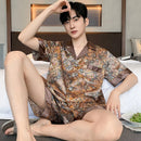 New Men Long Sleeve Short Sleeve Sleepwear