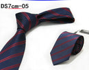 New 7CM Mens Ties Striped Necktie Formal Classic Business Neck Ties Jacquard Woven Necktie For Men Groom Wedding Party Neckwear