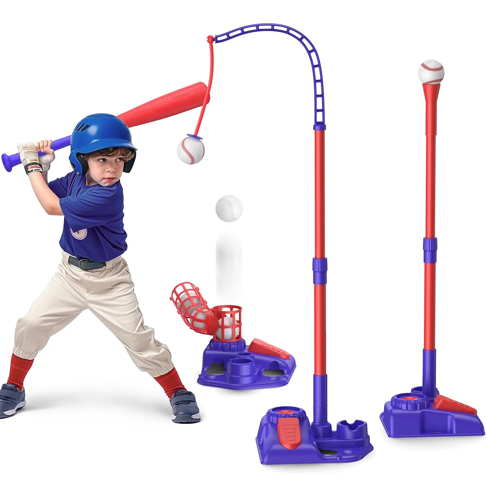 Children's Baseball Launcher Training Set