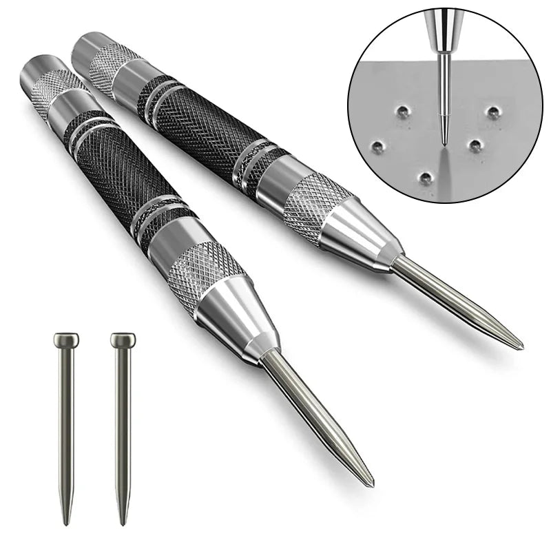 Drill Adjustable Spring Loaded Automatic Punch Hand Tools