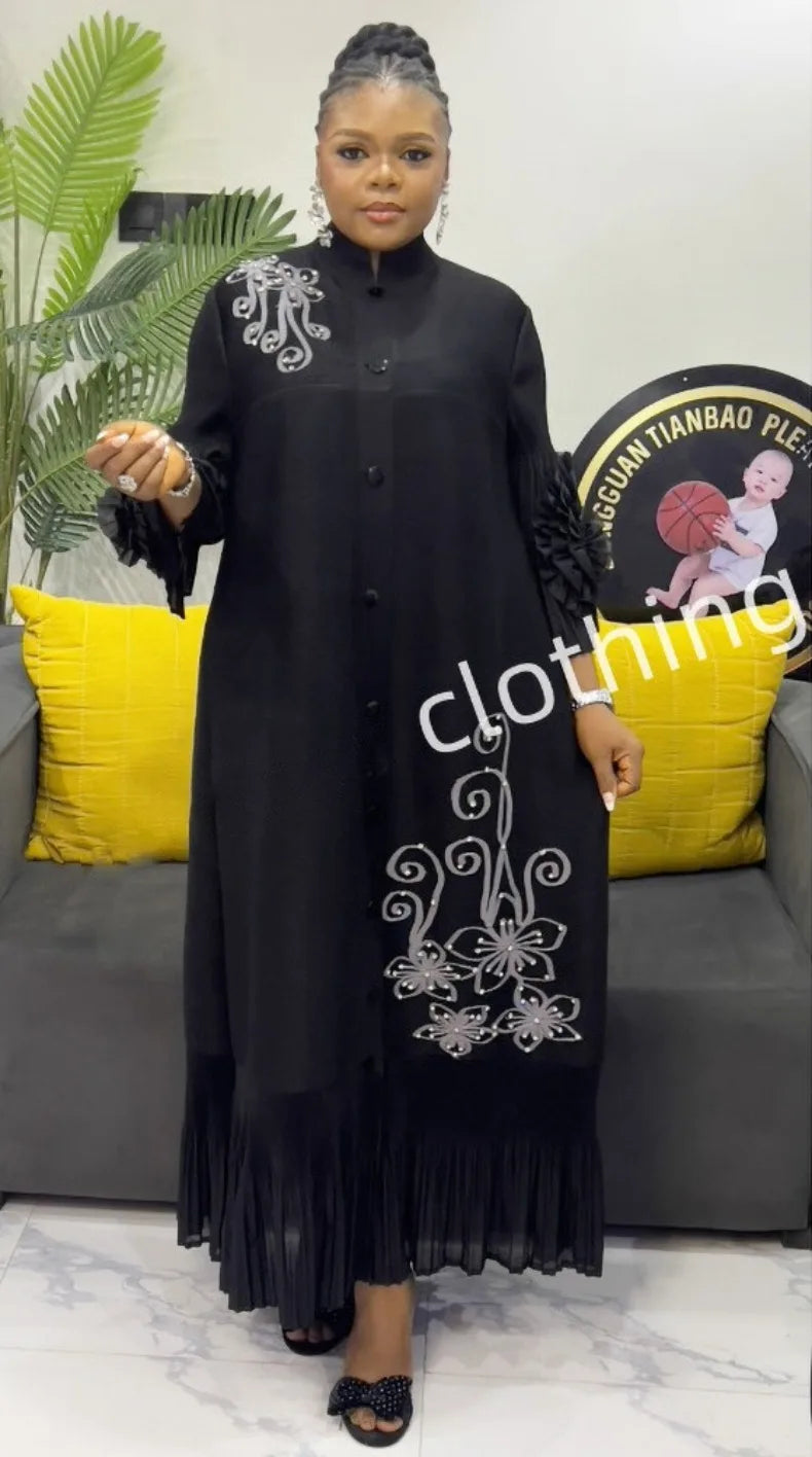 Women Lapel Flower Dress