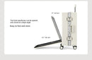 Aluminum Suitcase Front Opening Rolling Luggage