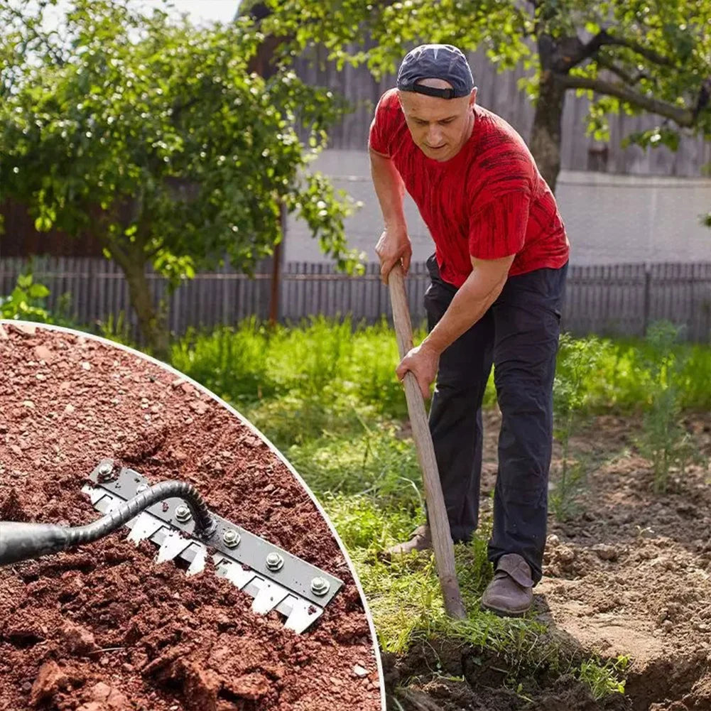 Steel Garden Weeding Rake