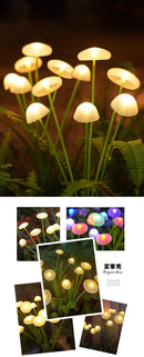 LED Solar Jellyfish Mushroom