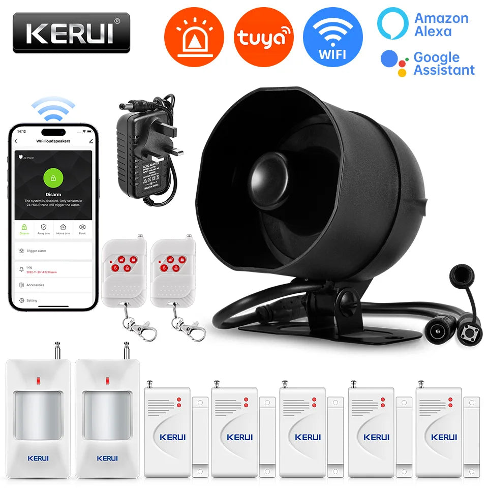 Siren Alarm KIT 2 / US Plug