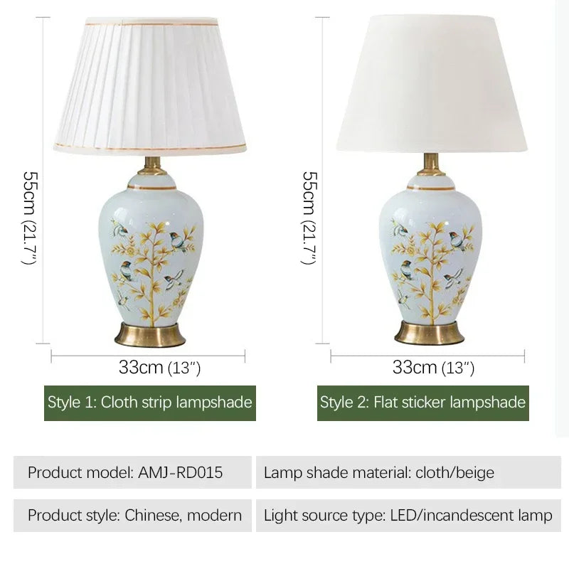 Contemporary ceramics Table Lamp