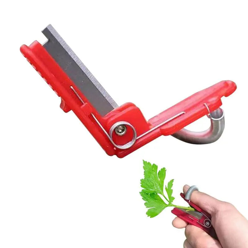 Gardening Thumb Pruner Finger Picking Cutter