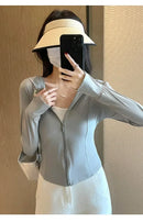 Sports Coat Hoodies Women Sweatshirt Sun Protective Clothing UV Protective Clothing Is Cool and Breathable JackeWomen Jacket