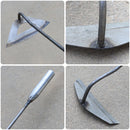 All-steel Hardened Hollow Hoe Weeding Rake