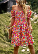 Women's Flower Print Dress