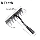 Iron Gardening Hoe Weeding Rake