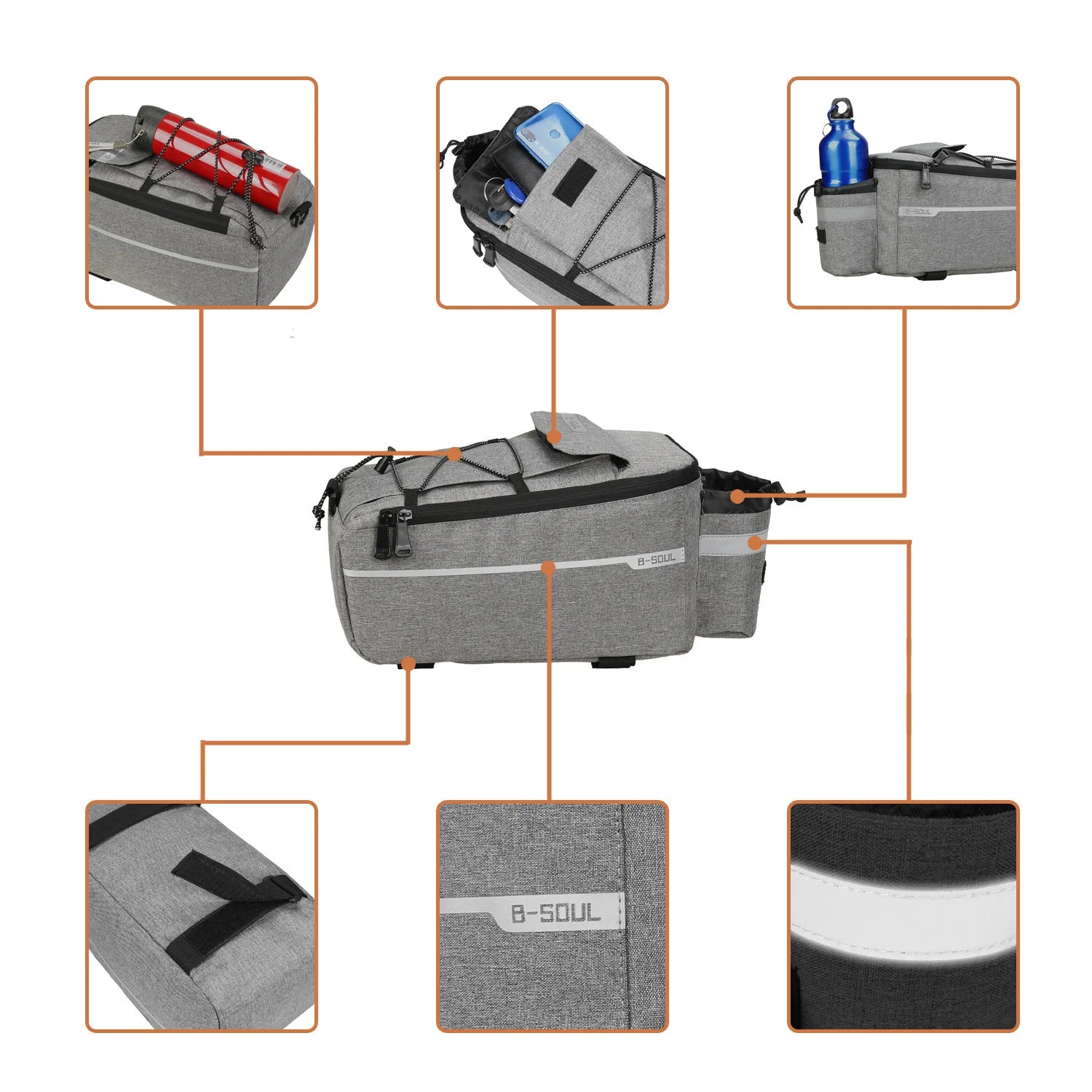 Bicycle 13L Carrier Bag