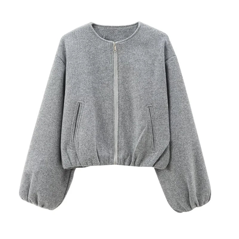 GRAY / L