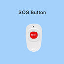 TAIBOAN 433MHz Home Burglar Alarm Host Accessories Wireless Link Smoke Sensor Door Magnetic Water Leak Detector Doorbell RFID