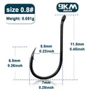 9KM Steel Fishing Hooks