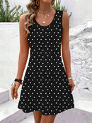 Women Summer Sleeveless Bohemian Dress Exclusive Print Vacation Dress  Birthday Dress for Women Beach Dress Dress for Women