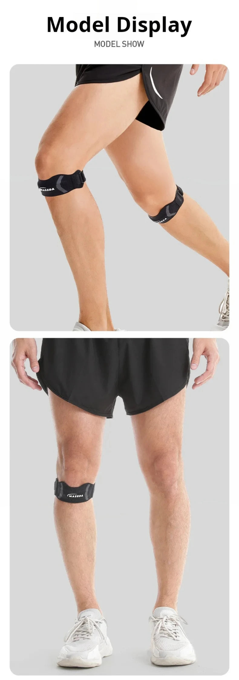 New Knee Outdoor Cycling Breathable Shock Absorber Basketball Protector Pressure Sports Patella Belt