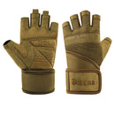 Half Finger Bodybuilding Gym Gloves