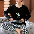 Autumn Plus 5XL Knitted Men's Sleepwear