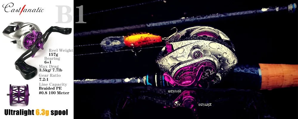 Ultralight Baitcasting Reel