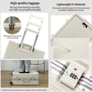 Aluminum Suitcase Front Opening Rolling Luggage
