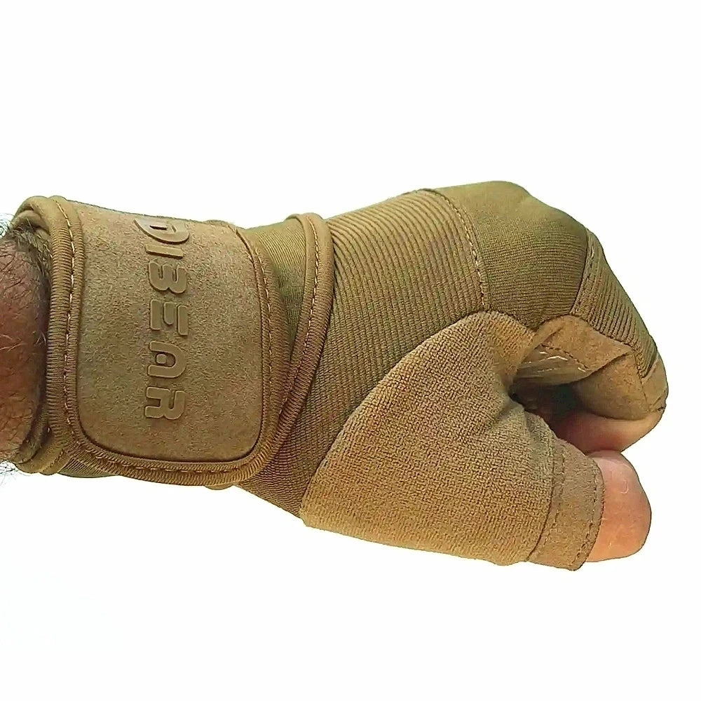 Half Finger Bodybuilding Gym Gloves