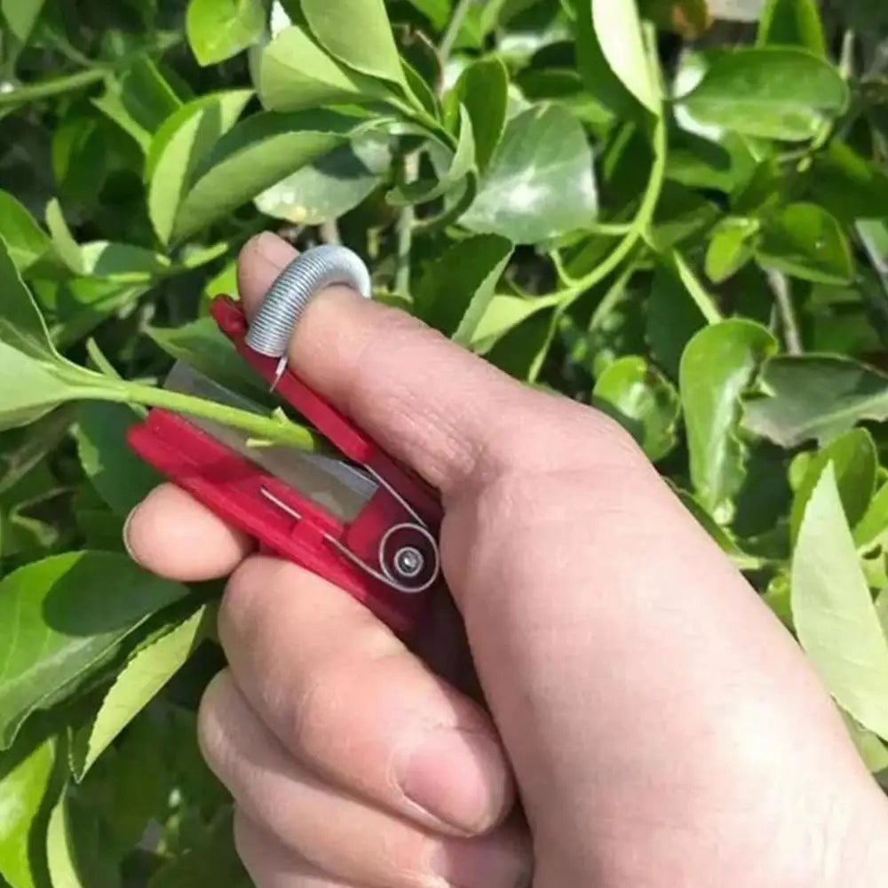 Gardening Thumb Pruner Finger Picking Cutter