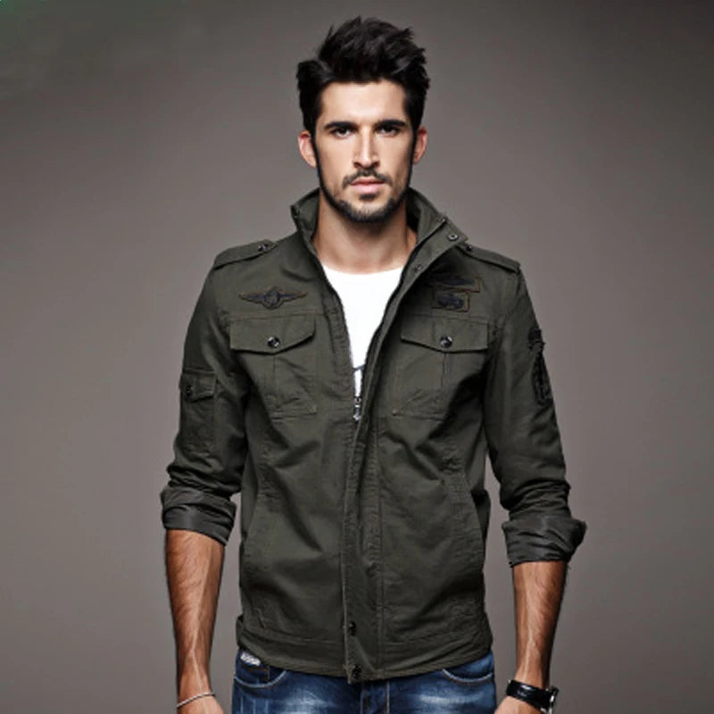 New 2023 Casual Army Military Jacket