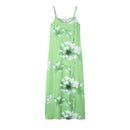 Hot Summer AmazoneBayNew Women's Clothing Sexy Low Cut Printed Floral Strap Dress