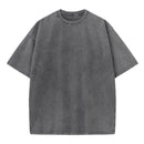 Men Cotton Loose Crew Neck Oversized T-shirt